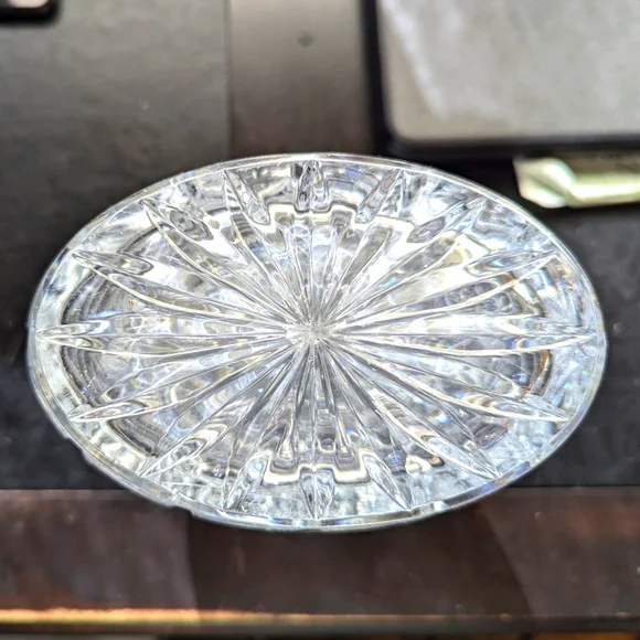 Vtg. Crystal Decanter (5lb) - Picture 7 of 10
